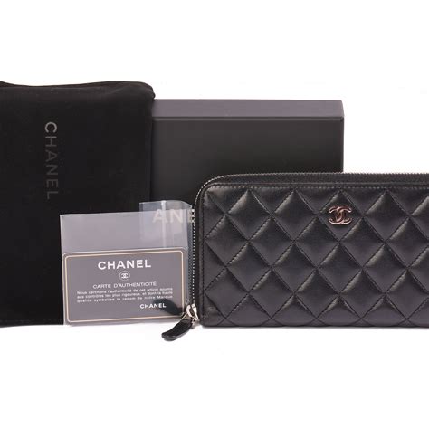 chanel wallet on sale|chanel zipped wallet.